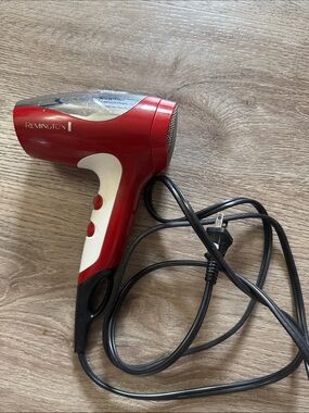 Remington Red, White & Black Handheld Hair Dryer
